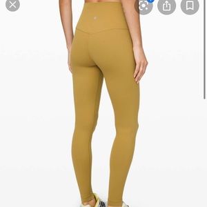 lululemon grape leaf align leggings 28”